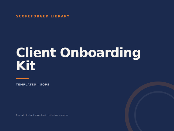 Client Onboarding Kit (Notion)