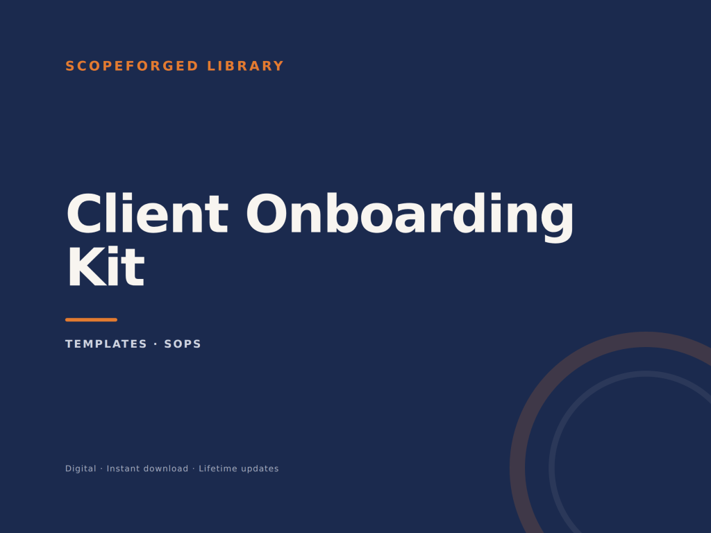 Client Onboarding Kit (Notion)